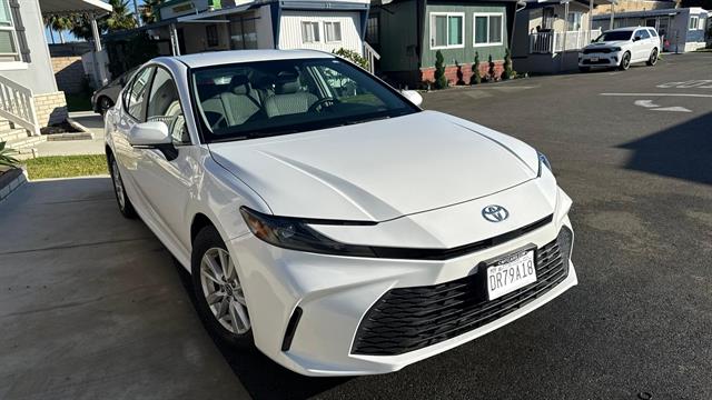 White 2026 Toyota Camry Hybrid